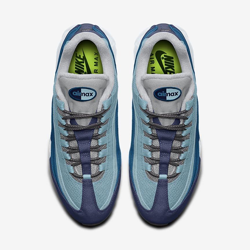 Giày Nike Air Max 95 Unlocked By You Nữ Xanh